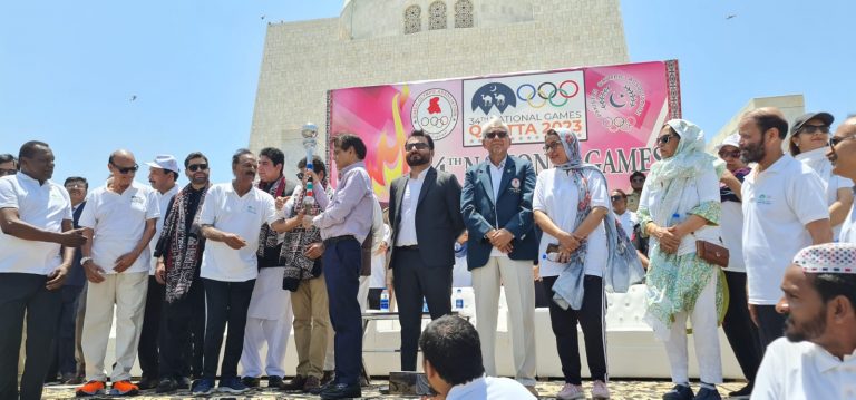 National Games - Torch-Sindh Courier