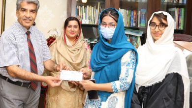 Photo of 4 Computer Science Students of SALU Khairpur Granted Scholarship