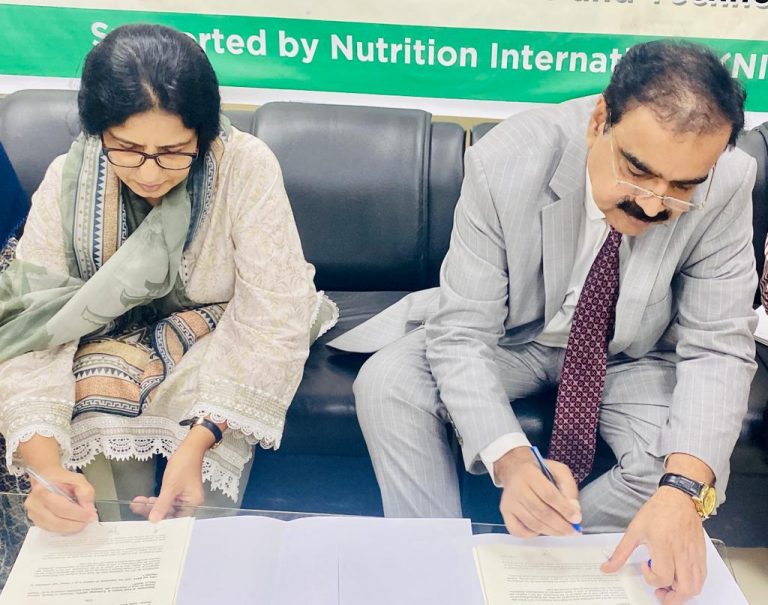 Sindh Food Authority and Karachi University sign MoU