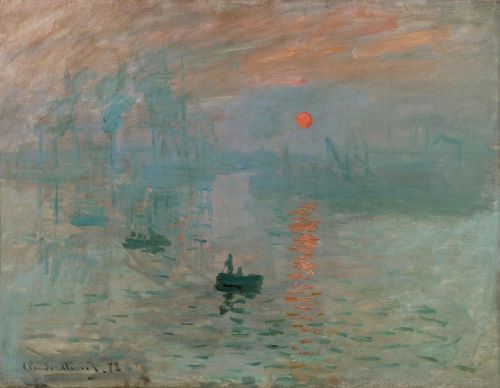 Sunrise - By Claude Monet - 1872