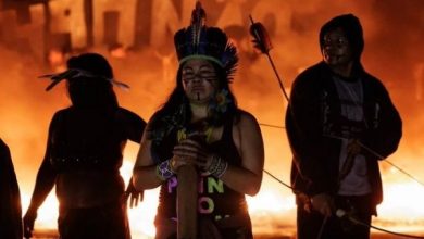 Photo of Brazilian Indigenous Peoples Protest in Defense of Their Lands