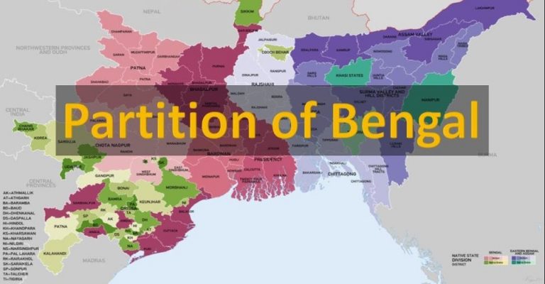 Bengal-Partition-Map