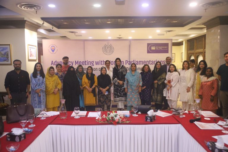 Women Parliamentarians discuss Post-Shelter Socio-Economic Integration Project in Sindh