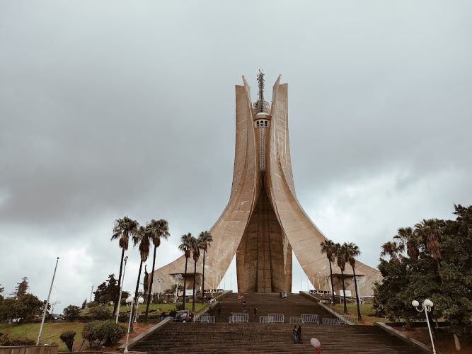 Algeria-Monument of Martyrs