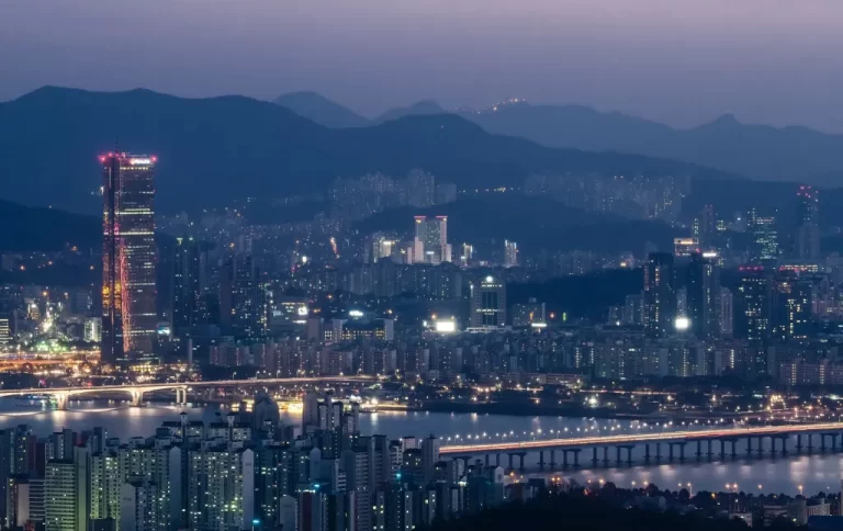 Seoul Korea night view