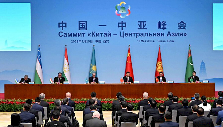Politics of Central Asian countries between China and Russia