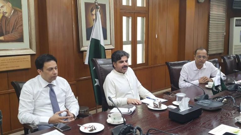 Nasir Shah- Meeting-Sindh Courier