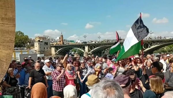 Dozens of Spanish Cities Are the Scene of Pro-Palestine Rallies