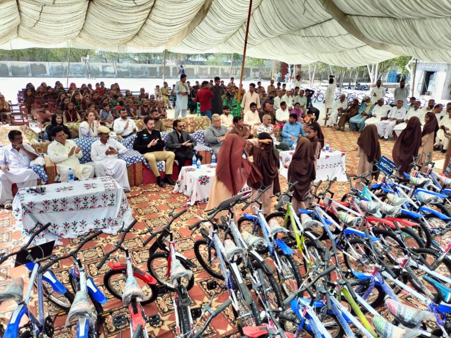 Pedaling-Education-Thar-Sindh Courier-1
