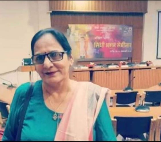 Sindhi Weekly Hindvasi Editor Shobha Lalchandani Passes Away