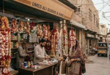 Currency-Notes--garlands- Sindh Courier