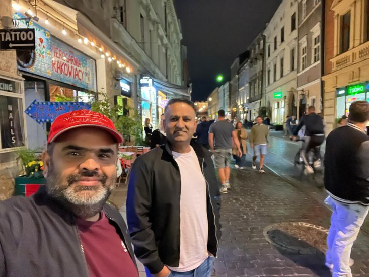 Krakow night time 3- Sindh Courier