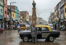 OLD MAn With Taxi - Lyari- Sindh Courier