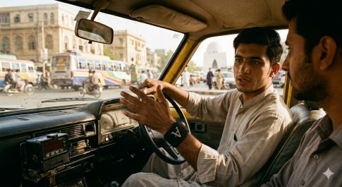Taxi-Driver-AI-Sindh Courier