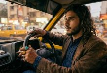 Taxi Driver with rings-Sindh Courier