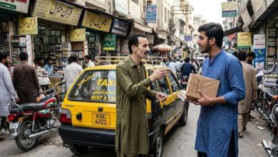 Urdu Bazar Taxi-Sindh Courier