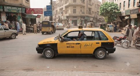 tAXI-RESTING- Sindh Courier