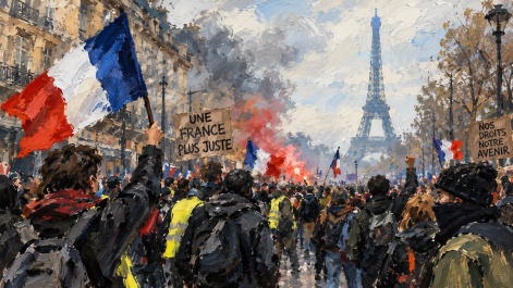 France-Protest-AI-Sindh Courier